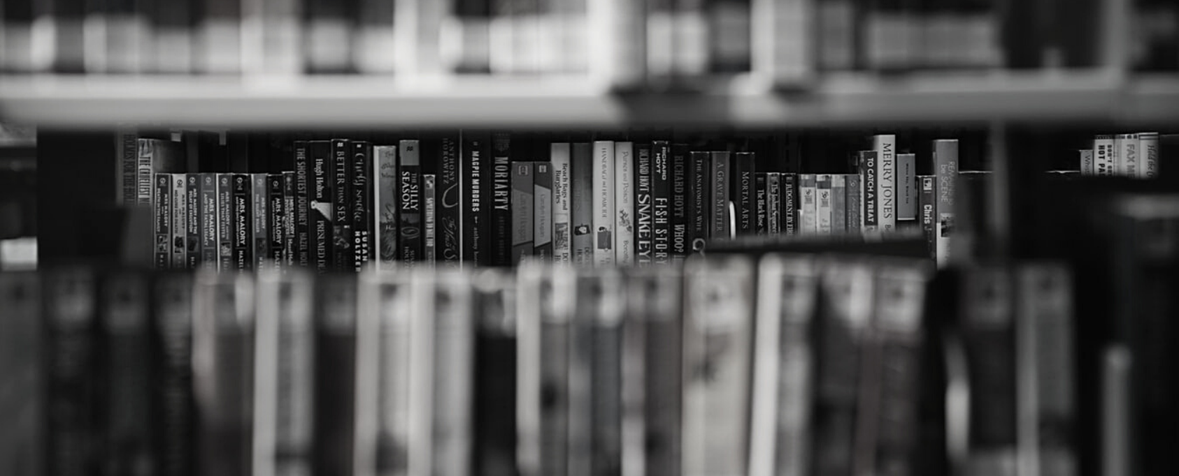 books on a shelf